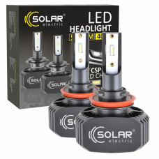 LED автолампа Solar H11 12/24V 6000K 5000Lm 40W CSP1860 2шт LED автолампа Solar H11 12/24V 6000K 5000Lm 40W CSP1860 2шт
