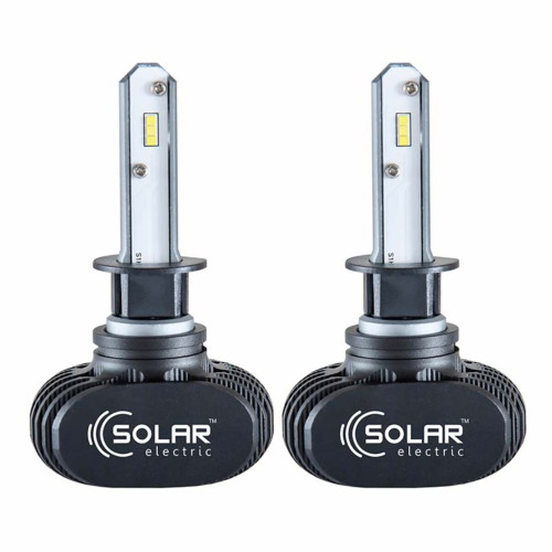 LED автолампа Solar H1 12/24V 6000K 4000Lm 50W Seoul CSP 19x19
