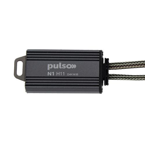 Лампи PULSO N1-H8-H9-H11-H16/LED-chips OEM PHILIPS Flip chip/9-16V/2*70W/8500Lm/6500K (N1-H8-H9-H11-