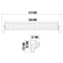 Автолампа світлодіодна BELAUTO CREE Combo LED (40*3w)