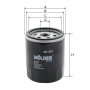 Фільтр масляний Molder Filter OF 391 (WL7324, OC501, W7143)