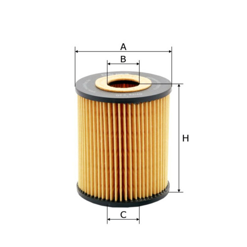 Фільтр масляний Molder Filter OFX 53/4D (WL7294, OX163/4DEco, HU820X)