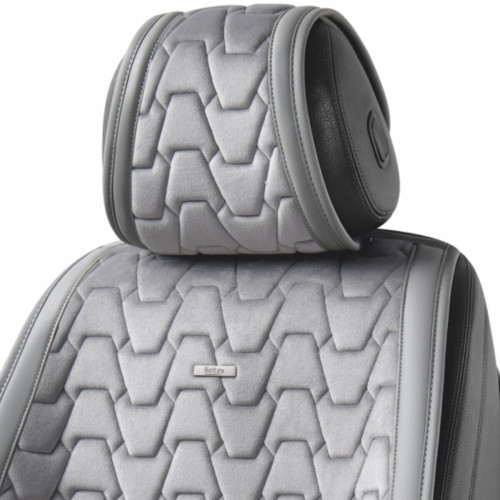Премиум накидки для передних сидений BELTEX Chicago, grey 2шт