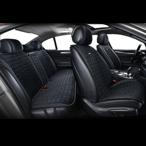 Комплект премиум накидок для сидений BELTEX Chicago, black