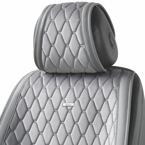 Премиум накидки для передних сидений BELTEX New York, grey 2шт