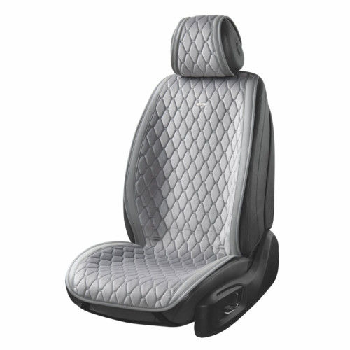 Премиум накидки для передних сидений BELTEX New York, grey 2шт