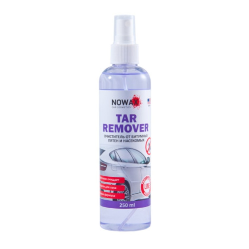 Очиститель от битумных пятен и насекомых Nowax Tar Remover, 250мл