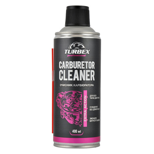 Очисник карбюратора Turbex Carburetor Cleaner, 400мл