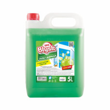Очисник для скла та дзеркал Super Blysk яблуко HDPE, 5л Очисник для скла та дзеркал Super Blysk яблуко HDPE, 5л