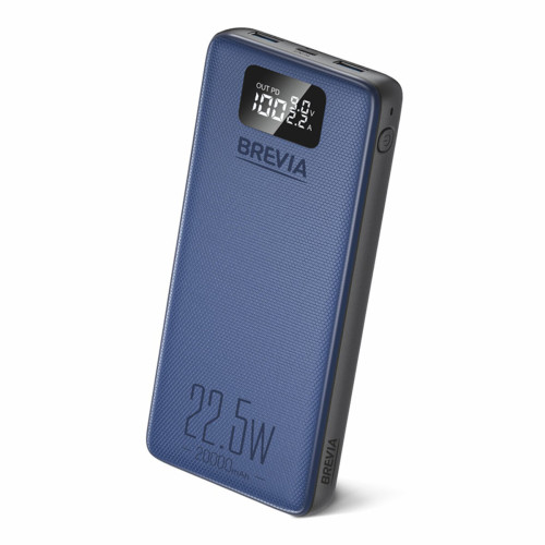 Універсальна мобільна батарея Brevia 20000mAh 22,5W Li-Pol, LCD