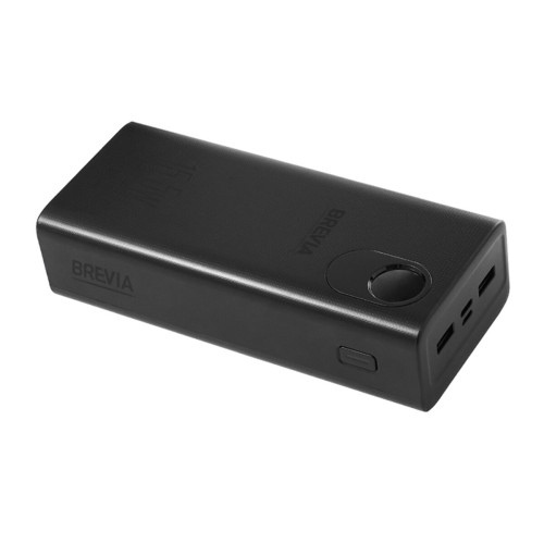 Універсальна мобільна батарея Brevia 30000mAh 15.5W Li-Pol, LCD