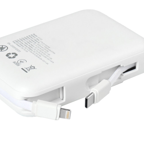 Универсальная мобильная батарея Brevia 10000mAh 22.5W Type-C+Lightning Cable, Li-Pol, LCD
