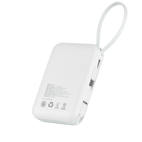 Универсальная мобильная батарея Brevia 10000mAh 22.5W Type-C+Lightning Cable, Li-Pol, LCD