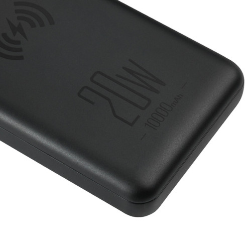 Універсальна мобільна батарея Brevia 10000mAh 20W Wireless Qi10W Li-Pol, LCD