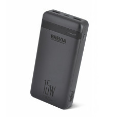 Універсальна мобільна батарея Brevia 20000mAh 15W Li-Pol