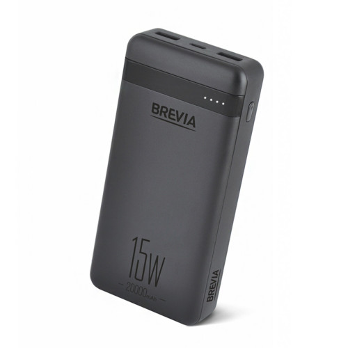 Універсальна мобільна батарея Brevia 20000mAh 15W Li-Pol