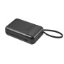 Универсальная мобильная батарея Brevia 20000mAh 22.5W Type-C+Lightning Cable, Li-Pol, LCD