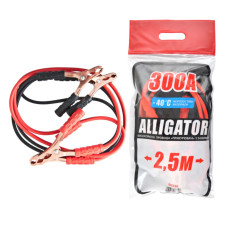 Провода-прикурювачі Alligator 300А, 2,5м BC634 Провода-прикурювачі Alligator 300А, 2,5м BC634