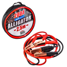 Провода-прикурювачі Alligator 200А, 2,5м BC622 Провода-прикурювачі Alligator 200А, 2,5м BC622