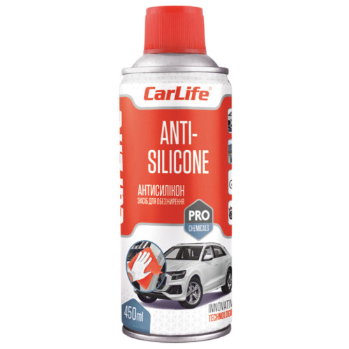 Антисилікон засіб для обезжирення CarLife Anti-Silicone, 450мл