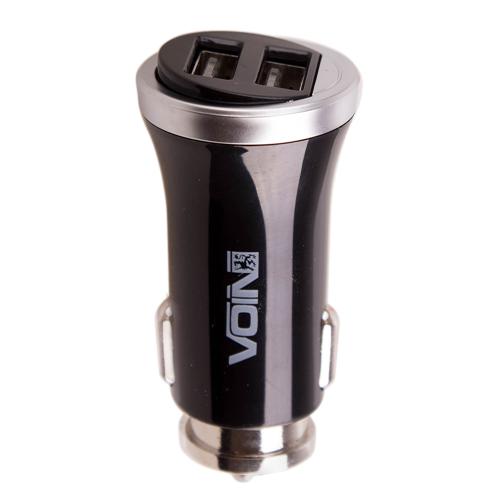 Автомобильное зарядное устройство VOIN C-2411BK 2USB (12 24V - 5V 2,4A) (C-2411BK)