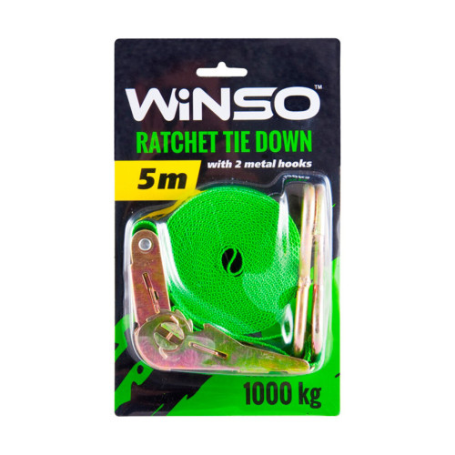 Стяжний ремінь з замком Winso 1т, 5м
