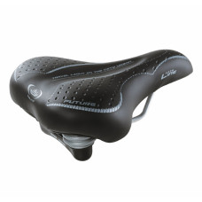 Сідло велосипедне Selle Monte Grappa EL Future Lady, чорне Сідло велосипедне Selle Monte Grappa EL Future Lady, чорне