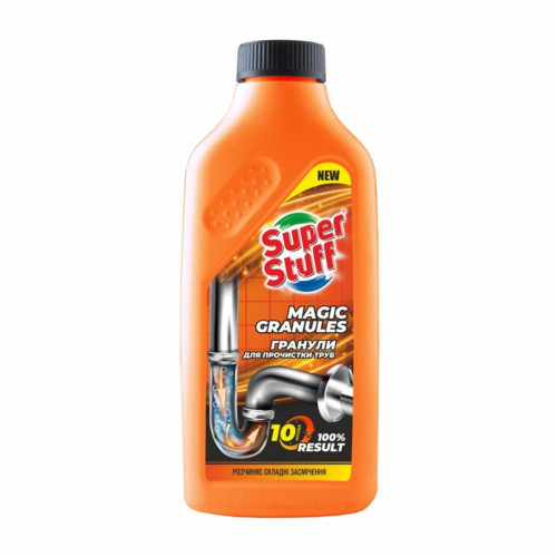Гранули для прочистки труб Super Stuff Magic Granules, 400мл