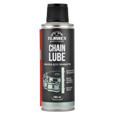 Змазка для ланцюгів Turbex Chain Lube Road, 200мл Змазка для ланцюгів Turbex Chain Lube Road, 200мл
