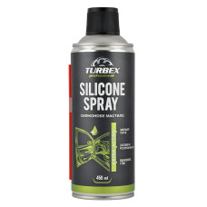 Змазка силіконова Turbex Silicone Spray, 450мл Змазка силіконова Turbex Silicone Spray, 450мл