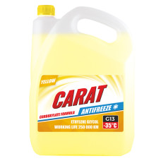 Антифриз CARAT G13 YELLOW (жовтий) 4,3кг Антифриз CARAT G13 YELLOW (жовтий) 4,3кг