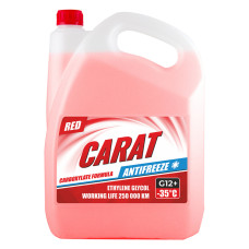 Антифриз CARAT G12+ RED (червоний) 9кг Антифриз CARAT G12+ RED (червоний) 9кг