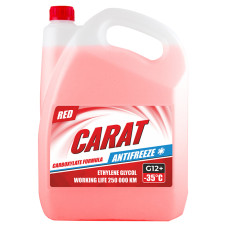 Антифриз CARAT G12+ RED (червоний) 4,3кг Антифриз CARAT G12+ RED (червоний) 4,3кг