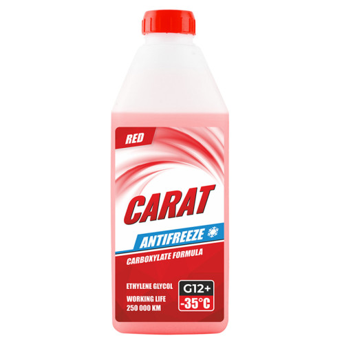 Антифриз CARAT G12+ RED (червоний) 900г