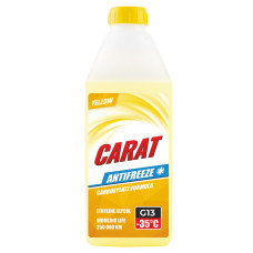 Антифриз CARAT G13 YELLOW (жовтий) 900г Антифриз CARAT G13 YELLOW (жовтий) 900г