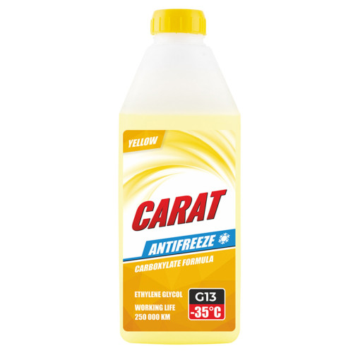 Антифриз CARAT G13 YELLOW (желтый) 900г