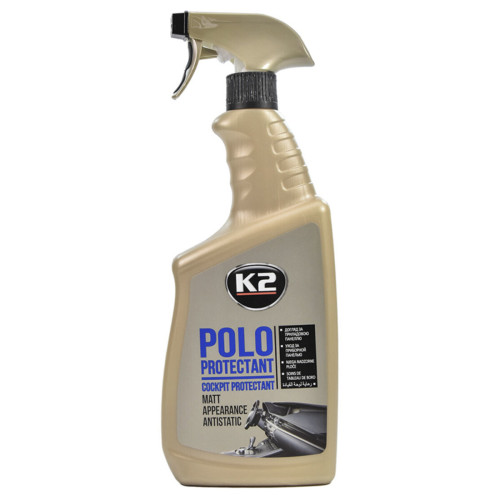 Поліроль для панелі приладів K2 Polo Protectant (з розпилювачем), 750мл