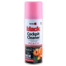 Поліроль для панелі приладів Nowax Cockpit Cleaner Spray Персик, 200мл Поліроль для панелі приладів Nowax Cockpit Cleaner Spray Персик, 200мл