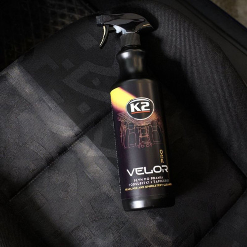 Засіб для очищення тканинної оббивки та килимів K2 Velor Pro, 1л