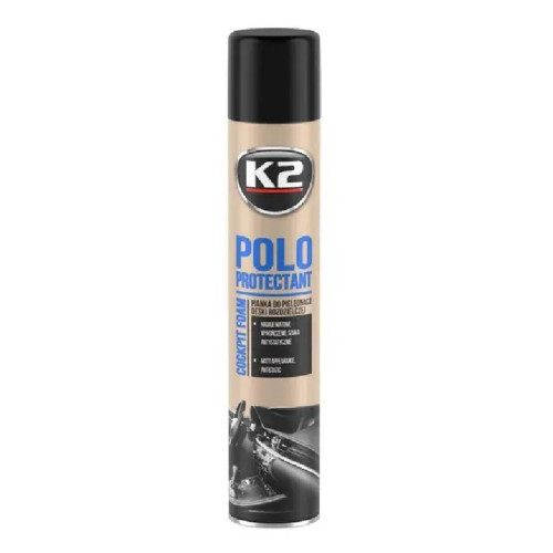 Поліроль для панелі приладів (аерозоль) K2 PROTECTANT, 750мл