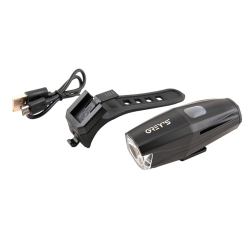 Фонарик на велосипед Grey's LED 1xCree XP-G 400lm 1400mAh microUSB