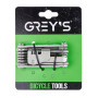 Мультитул Grey's 2/2.5/3/4/5/6/8мм, T10/T15/T20/T25/T30, Phillips, витискач ланцюга