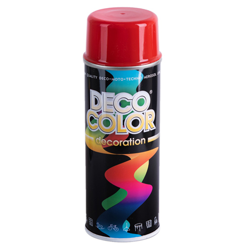 Deco Color Краска аэроз. 400ml Decoration красный огонь (RAL3000 721238)