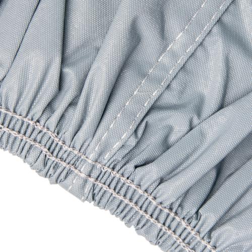 Тент автомобильный JC13402-L на джип/минивен серый с подкладкой PEVA+non PP Cotton 457х185х145 к.з.