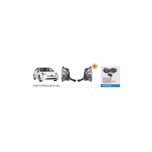 Протитуманні фари Toyota Prius 2015-, TY-938L, LED-12V6W+DRL-3W, eл.проводка