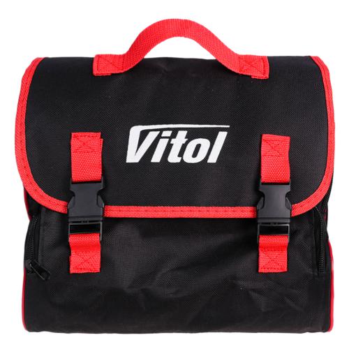 Компресор "ViTOL" К-70 150psi, 23Amp , 90л, 2 циліндра , шланг 5,0м, клеми
