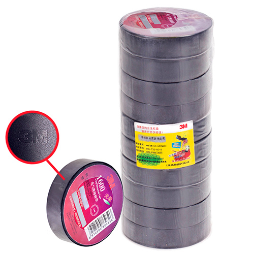 Изолента 3М 18мм*10м*0,13мм Black (3М 1500)