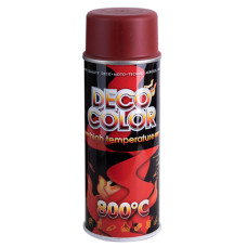 Deco Color Краска аэроз. 400ml /термостойкая 800*С красный (725328) Deco Color Краска аэроз. 400ml /термостойкая 800*С красный (725328)
