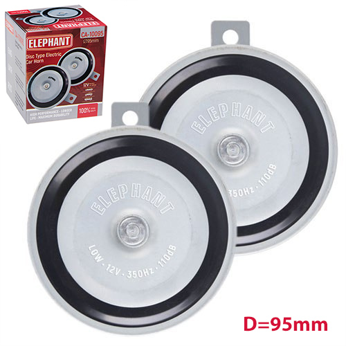 Сигнал дисковый СА-10095, Еlephant, 12V, ?95mm (СА-10095)