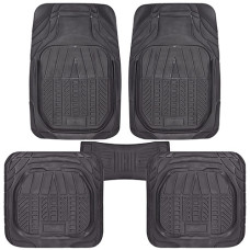Килимки PVC КУ-16050 BK 5 шт., компл. чорні 75x52 52x47 50х23